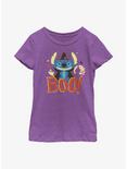 Disney Lilo & Stitch Boo! Youth Girls T-Shirt, PURPLE BERRY, hi-res