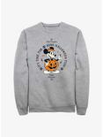 Disney Mickey Mouse Time For Halloween Pumpkin Mickey Sweatshirt, ATH HTR, hi-res