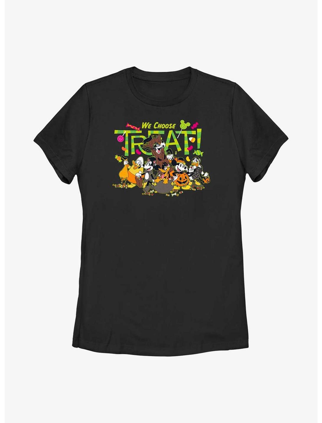 Disney Mickey Mouse & Friends We Choose Treat Womens T-Shirt, BLACK, hi-res