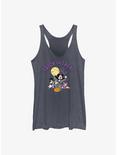 Disney Mickey Mouse & Friends Trick Or Treat Womens Tank Top, NAVY HTR, hi-res
