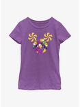 Disney Mickey Mouse Candy Fill Youth Girls T-Shirt, PURPLE BERRY, hi-res