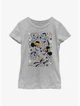 Disney Mickey Mouse & Friends Happiest Halloween Youth Girls T-Shirt, ATH HTR, hi-res