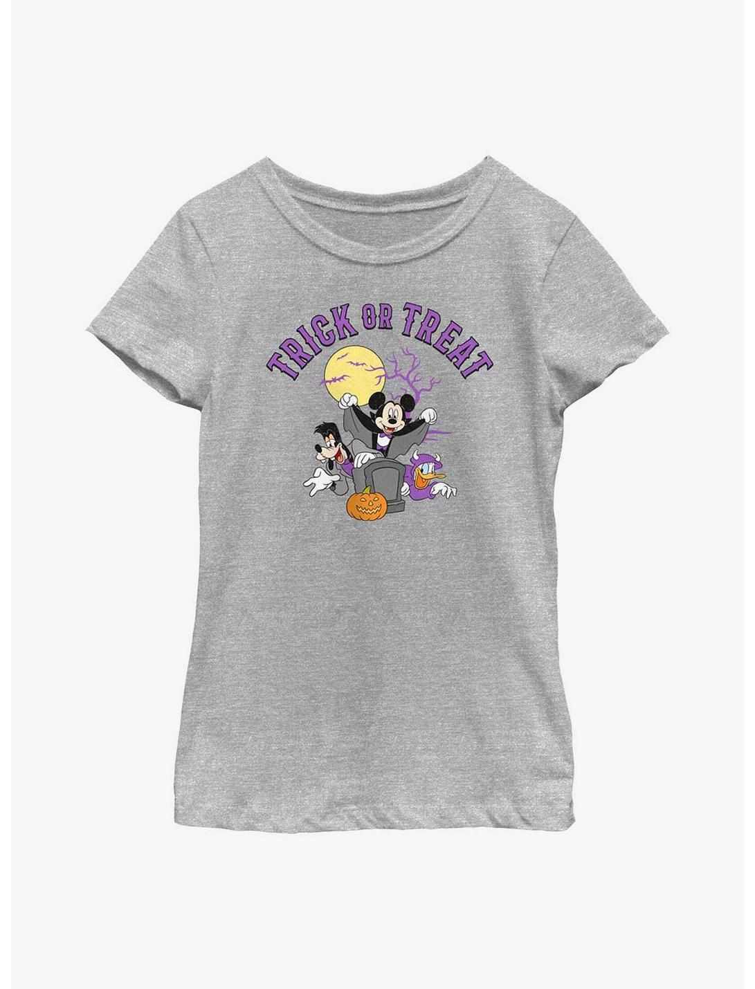 Disney Mickey Mouse & Friends Trick Or Treat Youth Girls T-Shirt, ATH HTR, hi-res