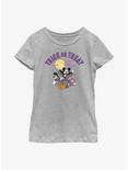 Disney Mickey Mouse & Friends Trick Or Treat Youth Girls T-Shirt, ATH HTR, hi-res