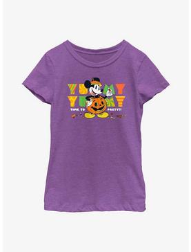 Disney Mickey Mouse Yummy Candy Party Youth Girls T-Shirt, , hi-res