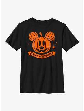Disney Mickey Mouse Pumpkin Head Youth T-Shirt, , hi-res