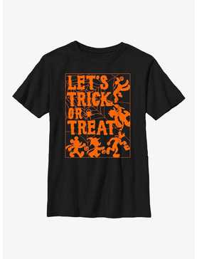 Disney Mickey Mouse Let's Trick Or Treat Youth T-Shirt, , hi-res
