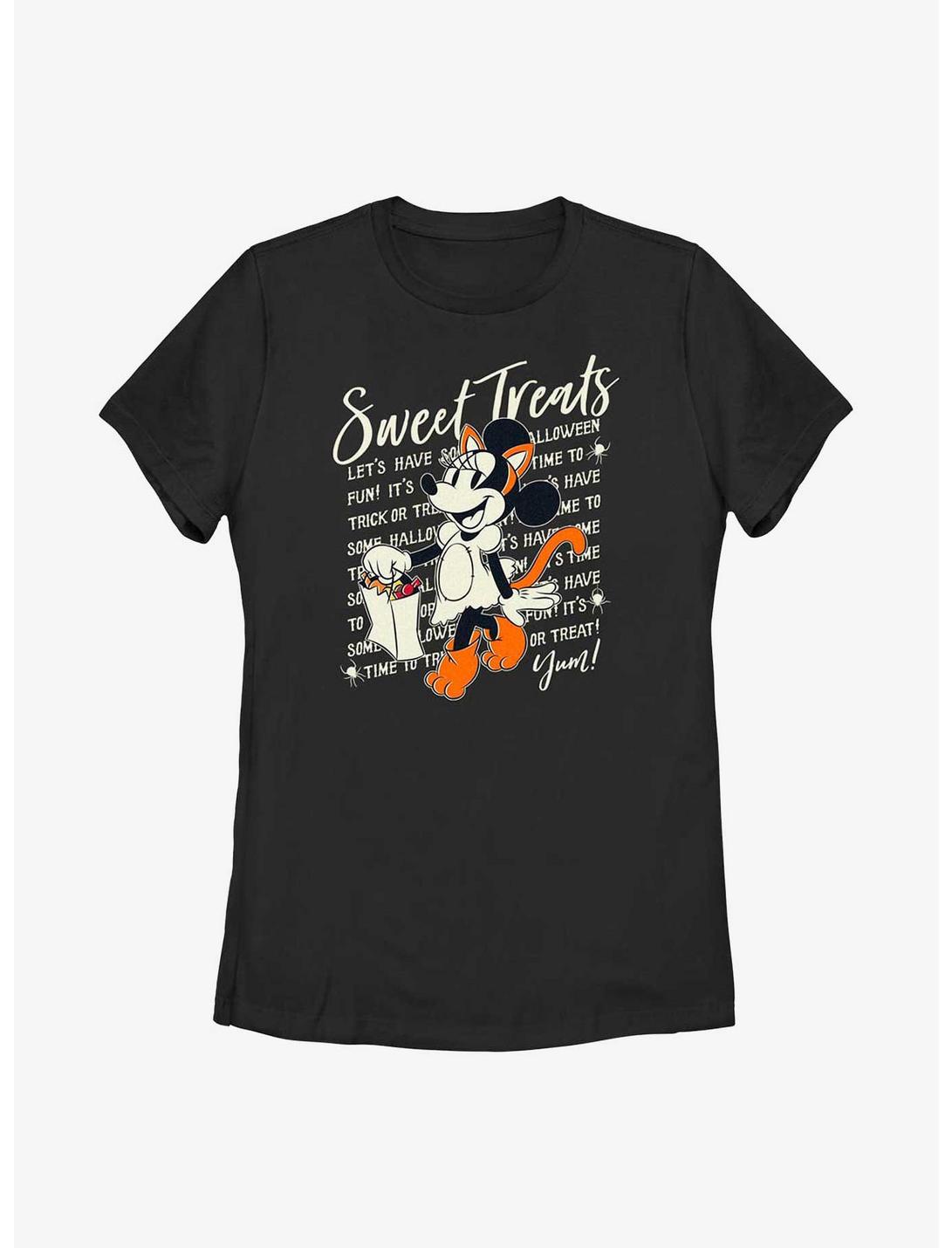 Disney Minnie Mouse Sweet Treats Womens T-Shirt, BLACK, hi-res