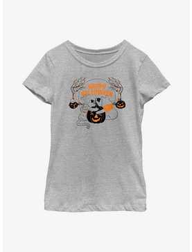 Disney Winnie The Pooh Happy Halloween Youth Girls T-Shirt, , hi-res
