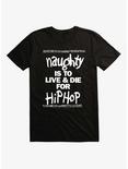Naughty By Nature Live & Die For Hip-Hop T-Shirt, BLACK, hi-res