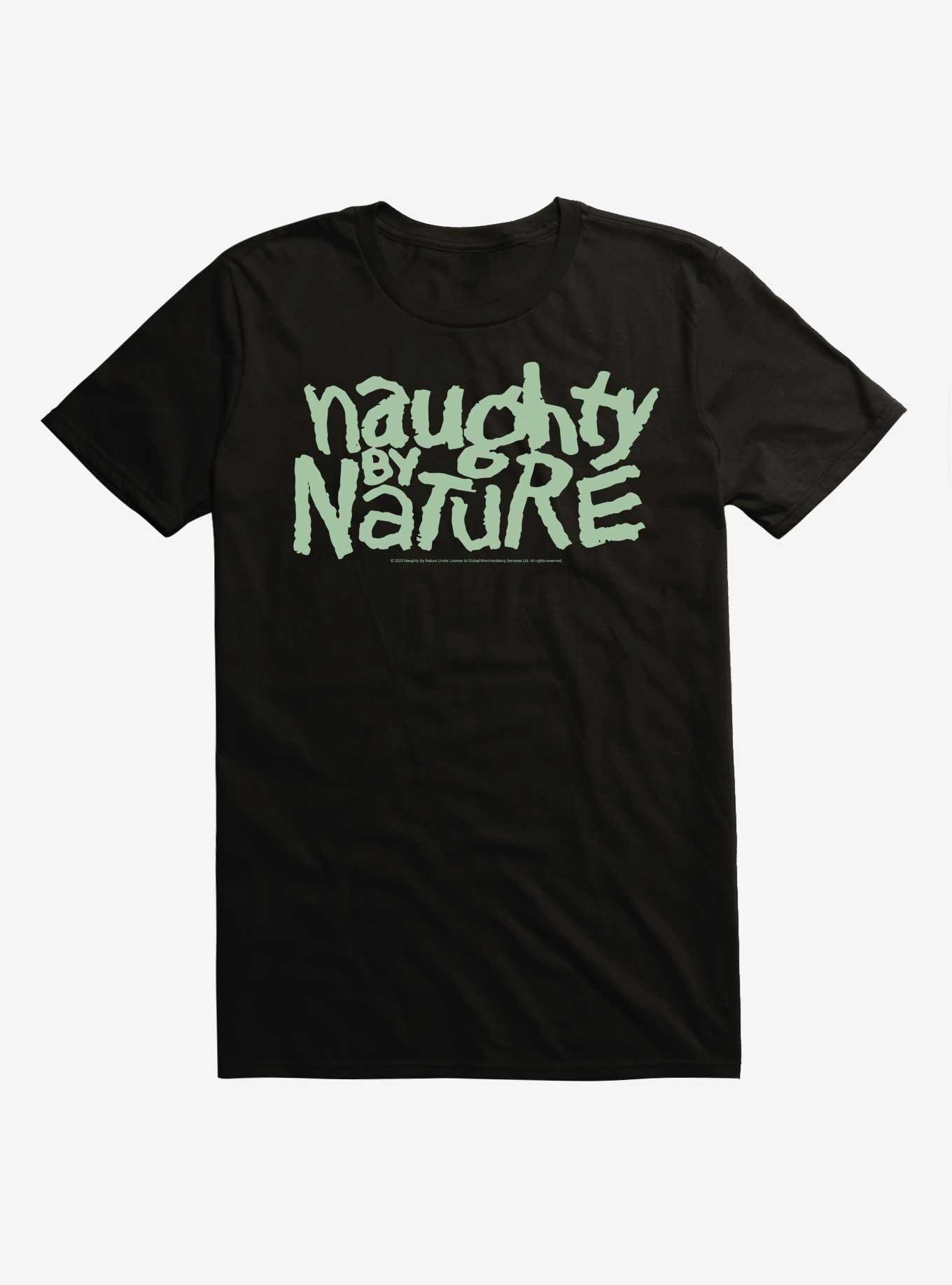 Naughty By Nature Logo T-Shirt, BLACK, hi-res