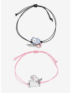 Bunny & Possum Knife Best Friend Cord Bracelet Set, , hi-res