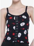 Friday The 13th Mask Hook-And-Eye Girls Cami, MULTI, hi-res