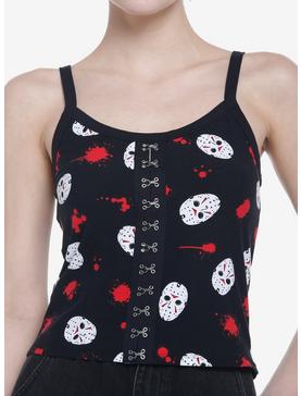 Friday The 13th Mask Hook-And-Eye Girls Cami, , hi-res