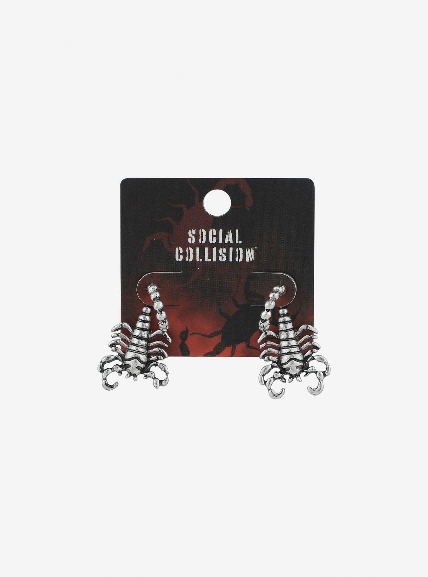Scorpion Front/Back Earrings