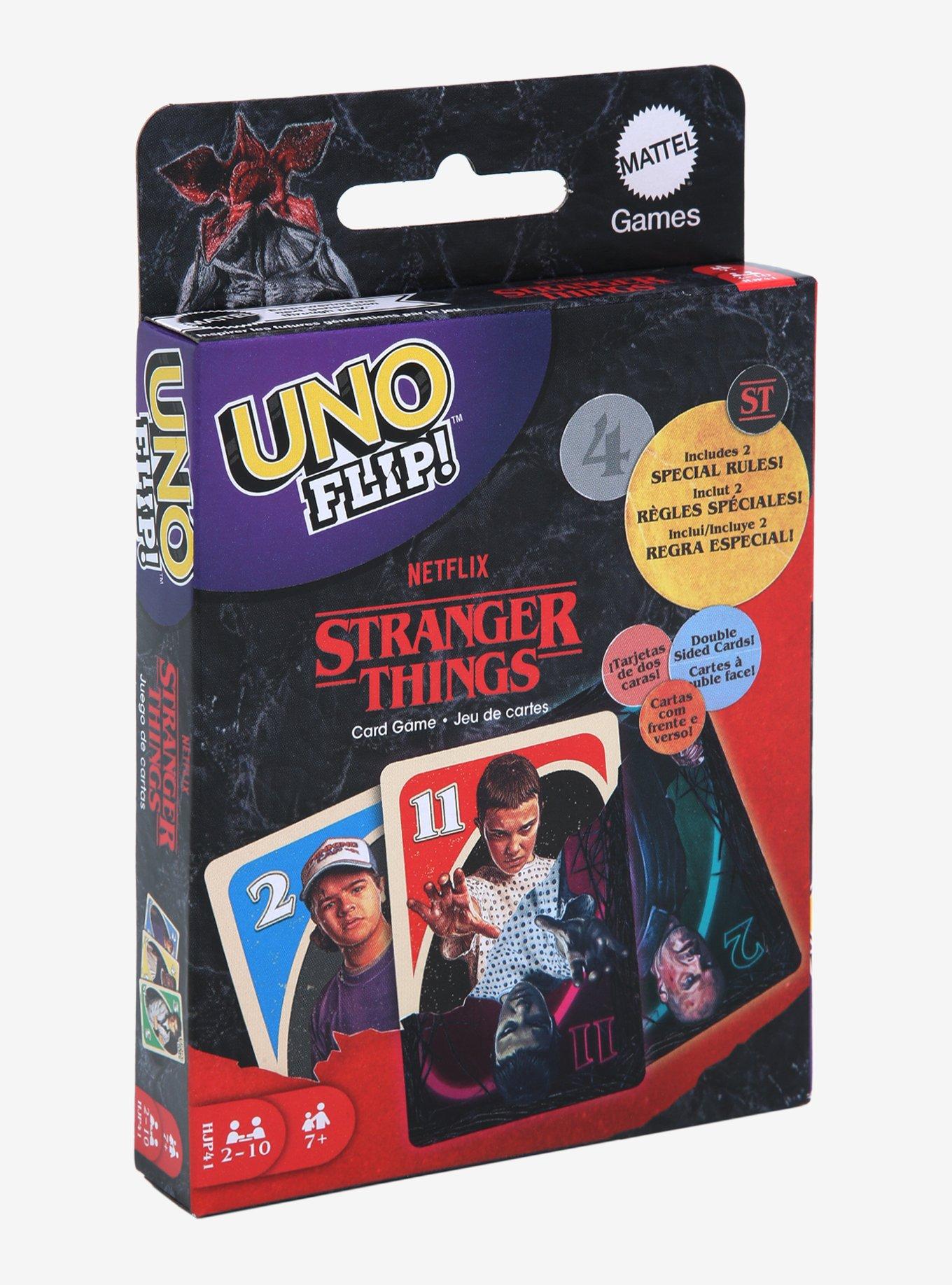 Uno Flip: Stranger Things Edition Card Game