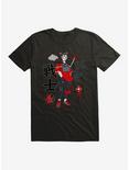 Plus Size Anime Streetwear Samurai T-Shirt, , hi-res