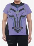 Her Universe Marvel Ant-Man And The Wasp: Quantumania Cassie T-Shirt Plus Size, BLUE BLACK, hi-res