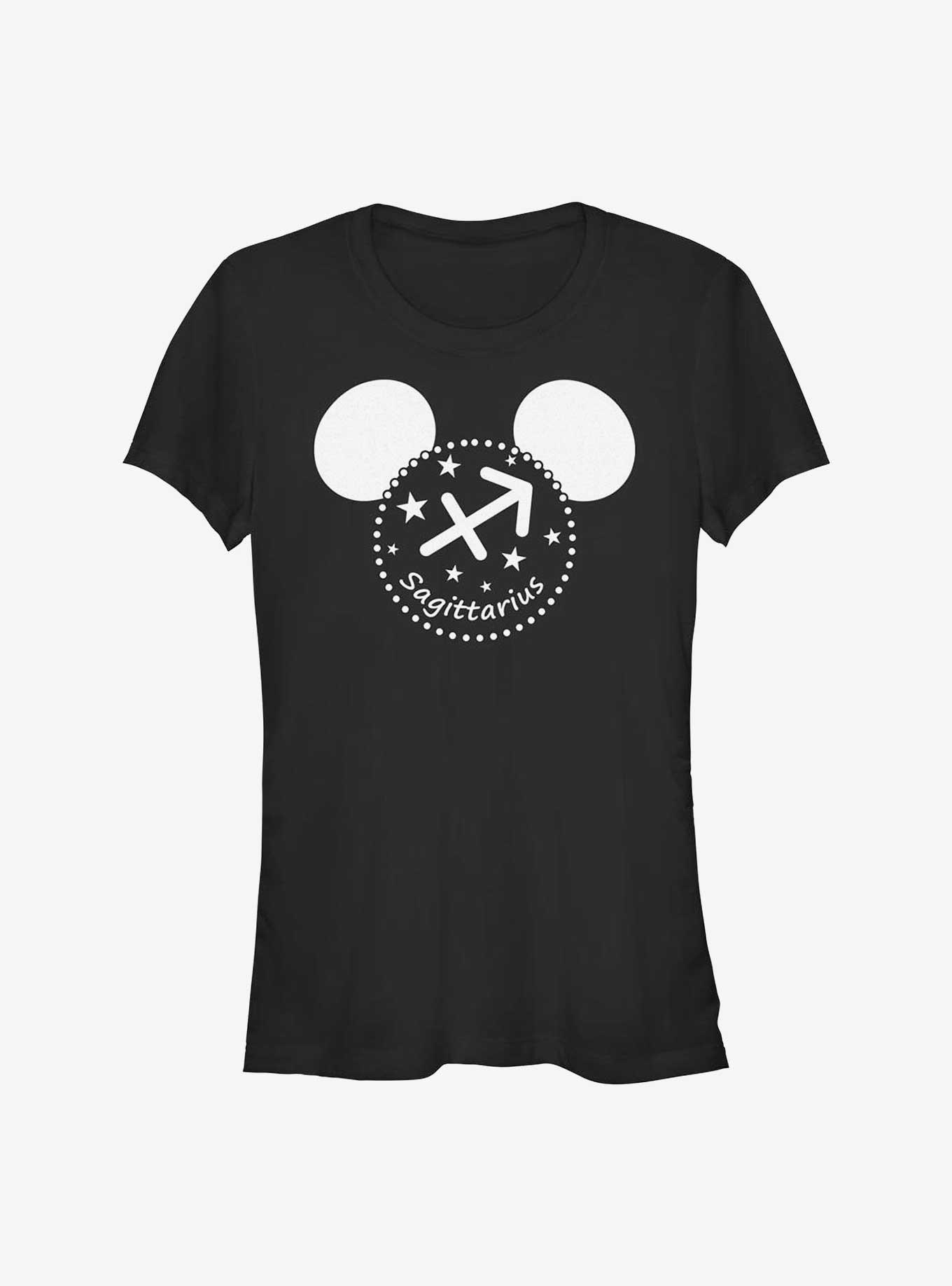 Disney Mickey Mouse Zodiac Sagittarius Girls T-Shirt, BLACK, hi-res