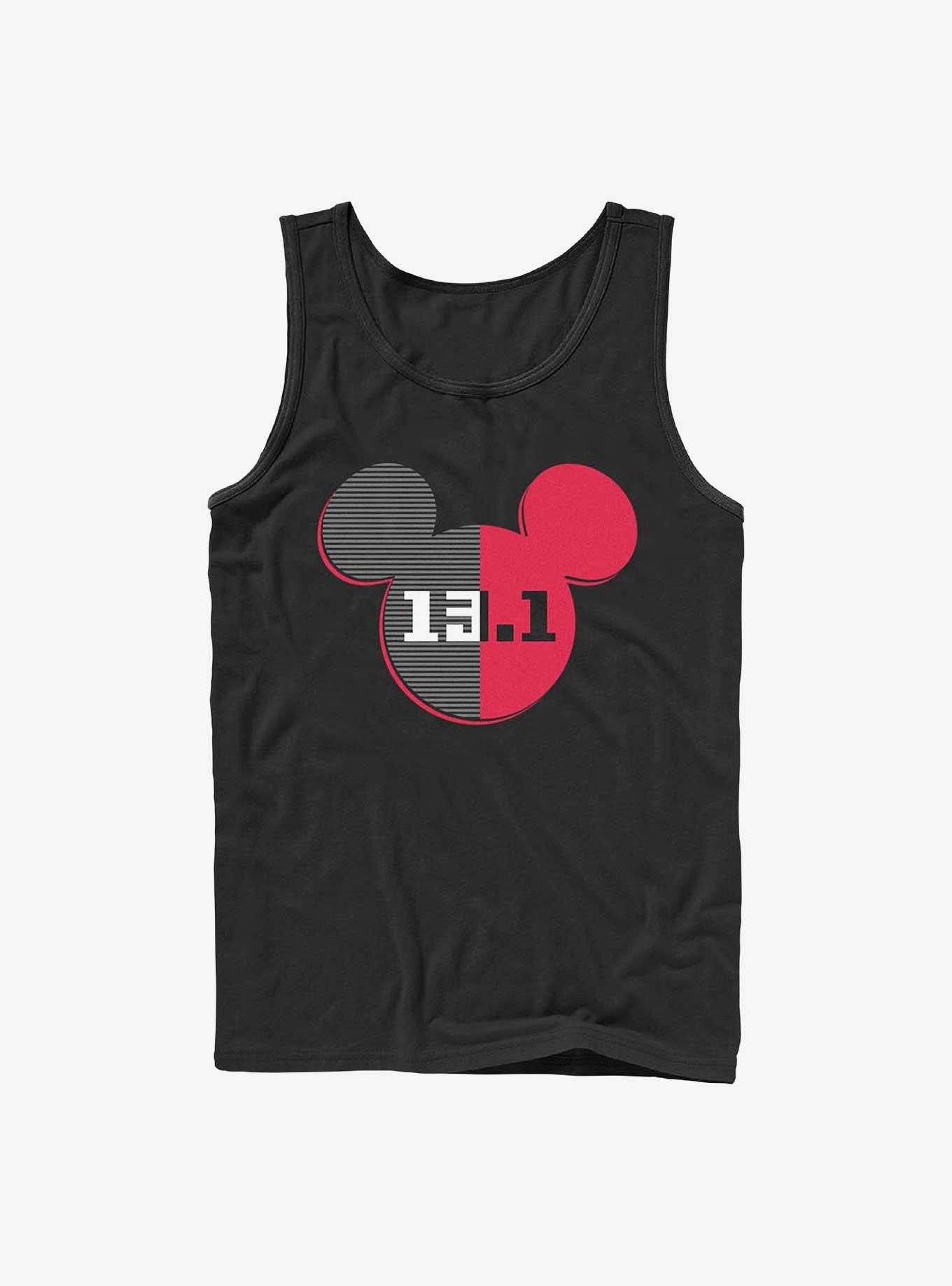 Disney Mickey Mouse 13.1 Half Marathon Ears Tank, BLACK, hi-res