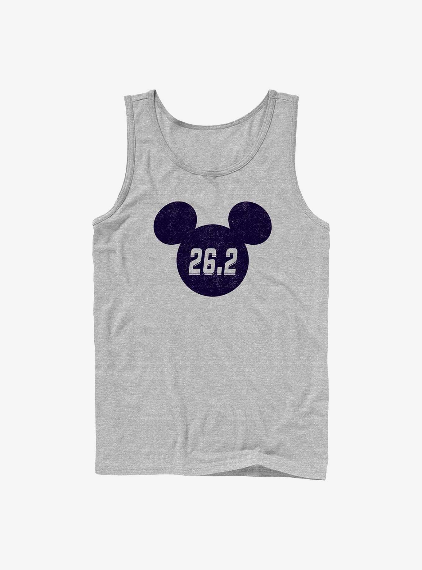Disney Mickey Mouse 26.2 Marathon Ears Tank, ATH HTR, hi-res