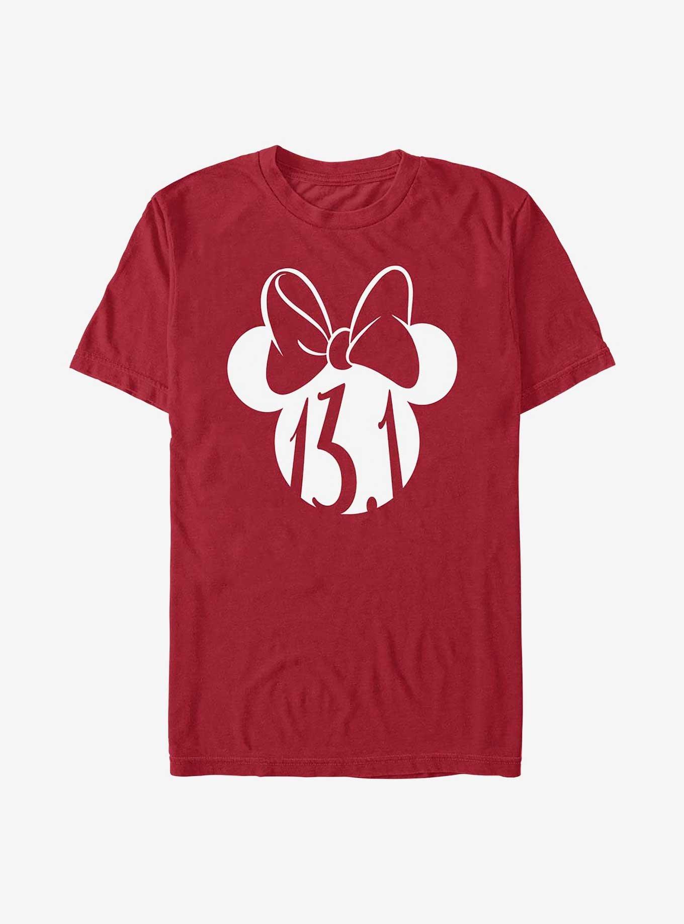 Disney Minnie Mouse 13.1 Half Marathon Ears T-Shirt