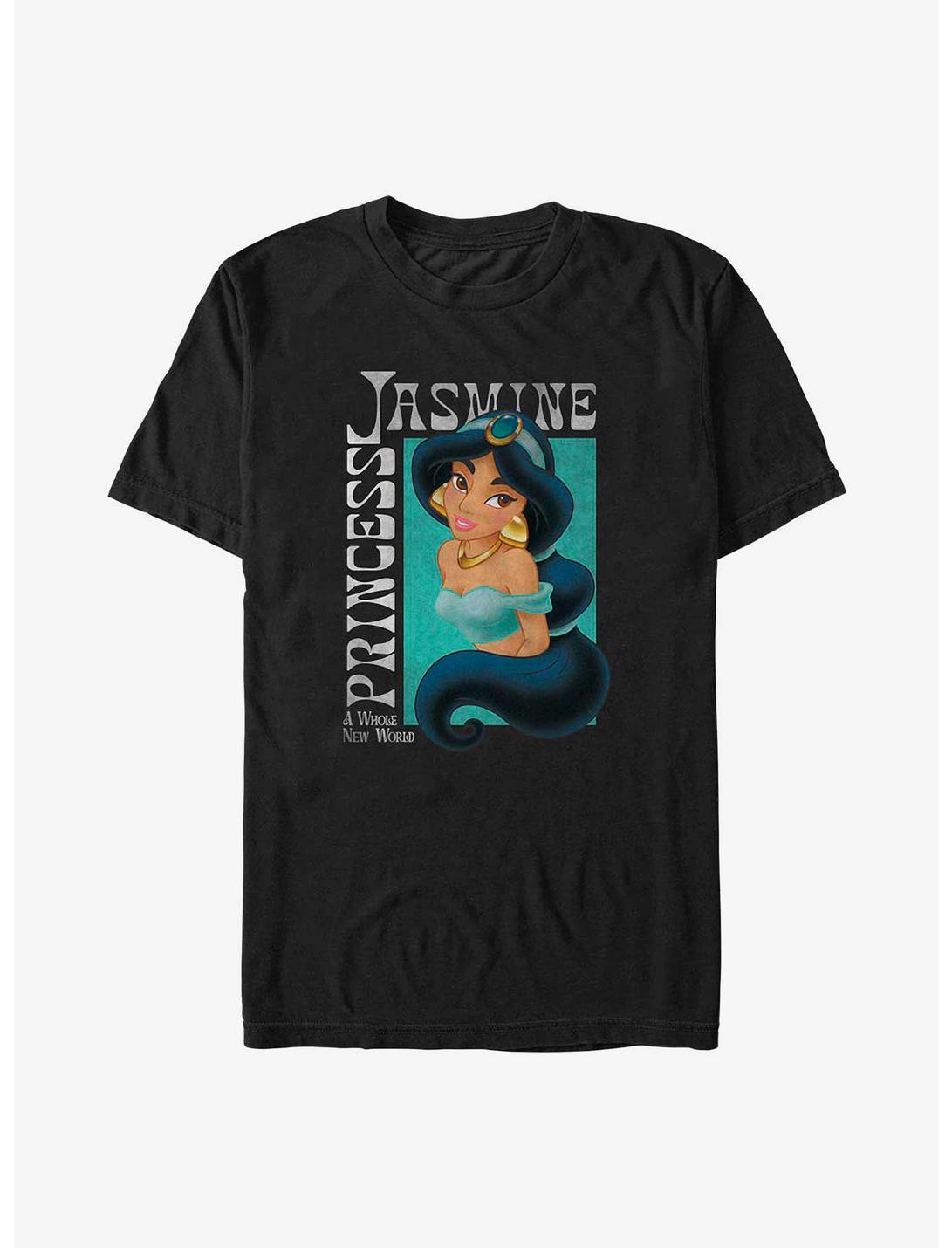 Disney Aladdin Jasmine Poster T-Shirt, BLACK, hi-res