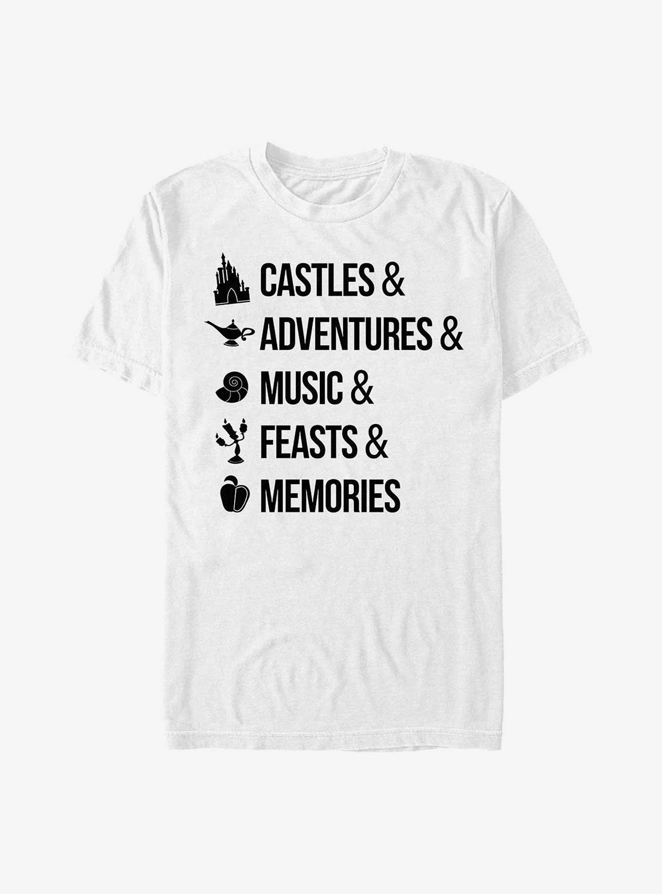 Disney Princesses Just Disney Things T-Shirt, WHITE, hi-res