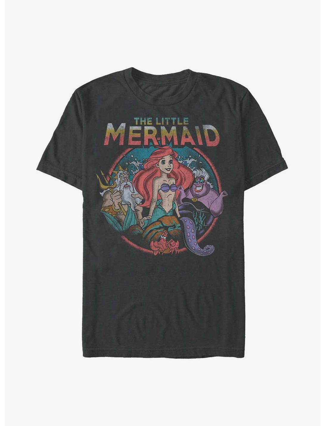 Disney The Little Mermaid Sea Crew T-Shirt, BLACK, hi-res