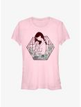 Disney Mulan Lotus Girls T-Shirt, PINK, hi-res