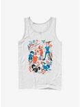 Disney Peter Pan and the Lost Boys Tank, WHITE, hi-res