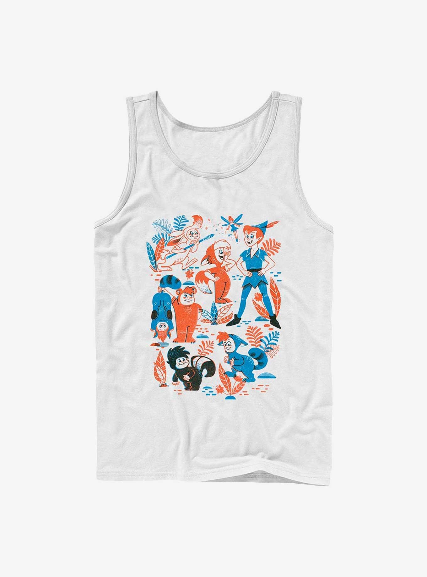 Disney Peter Pan and the Lost Boys Tank, WHITE, hi-res