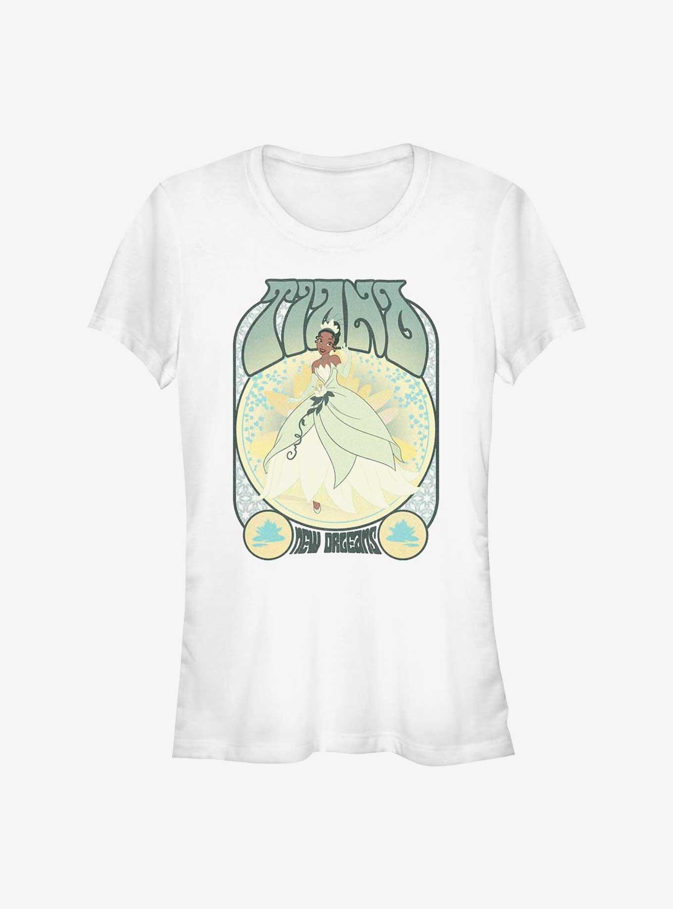 Disney The Princess and the Frog Tiana Girls T-Shirt, WHITE, hi-res