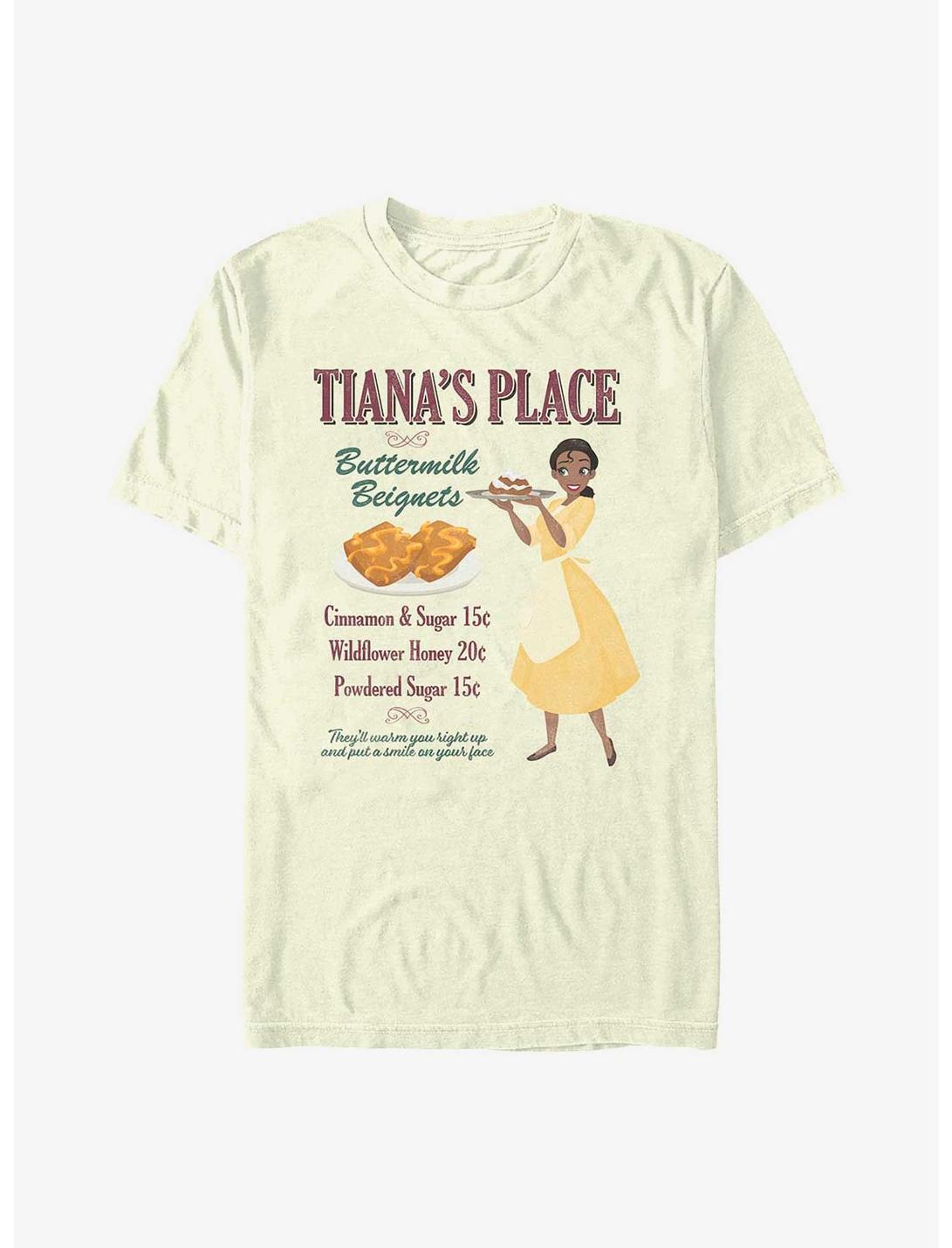 Disney The Princess and the Frog Tiana's Place Buttermilk Beignets T-Shirt, NATURAL, hi-res