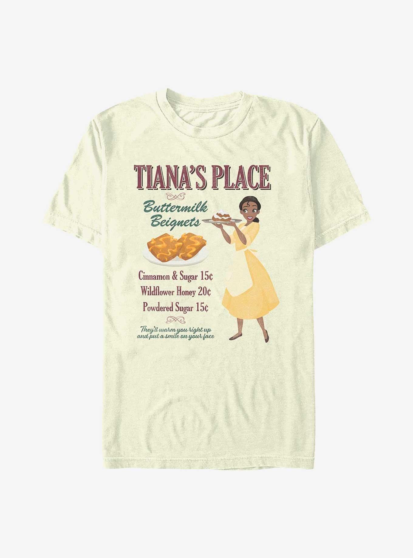 Disney The Princess and the Frog Tiana's Place Buttermilk Beignets T-Shirt, , hi-res