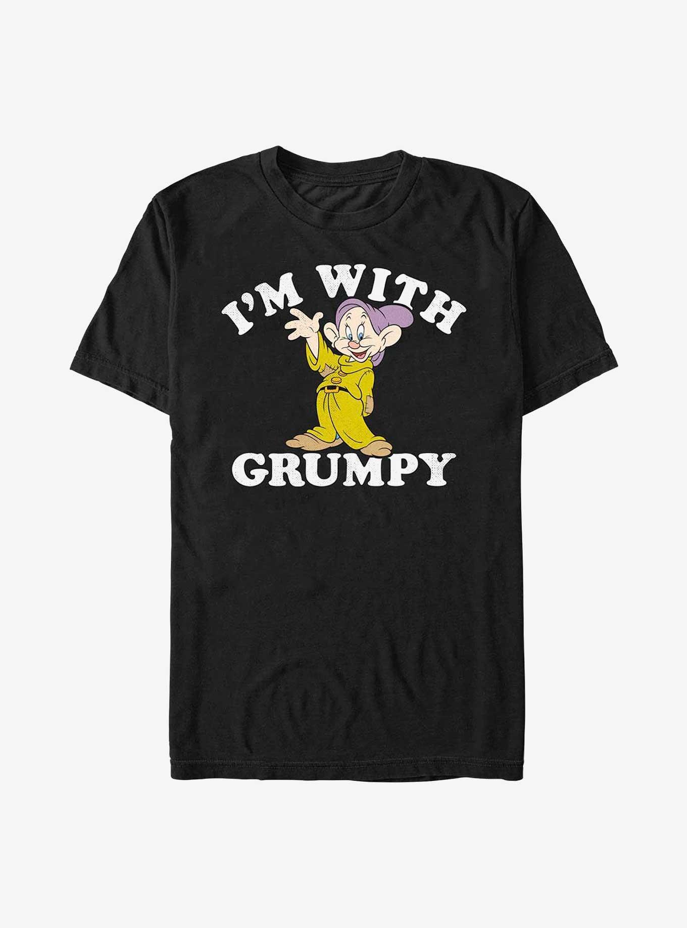 Disney Snow White and the Seven Dwarfs I'm With Grumpy T-Shirt, , hi-res