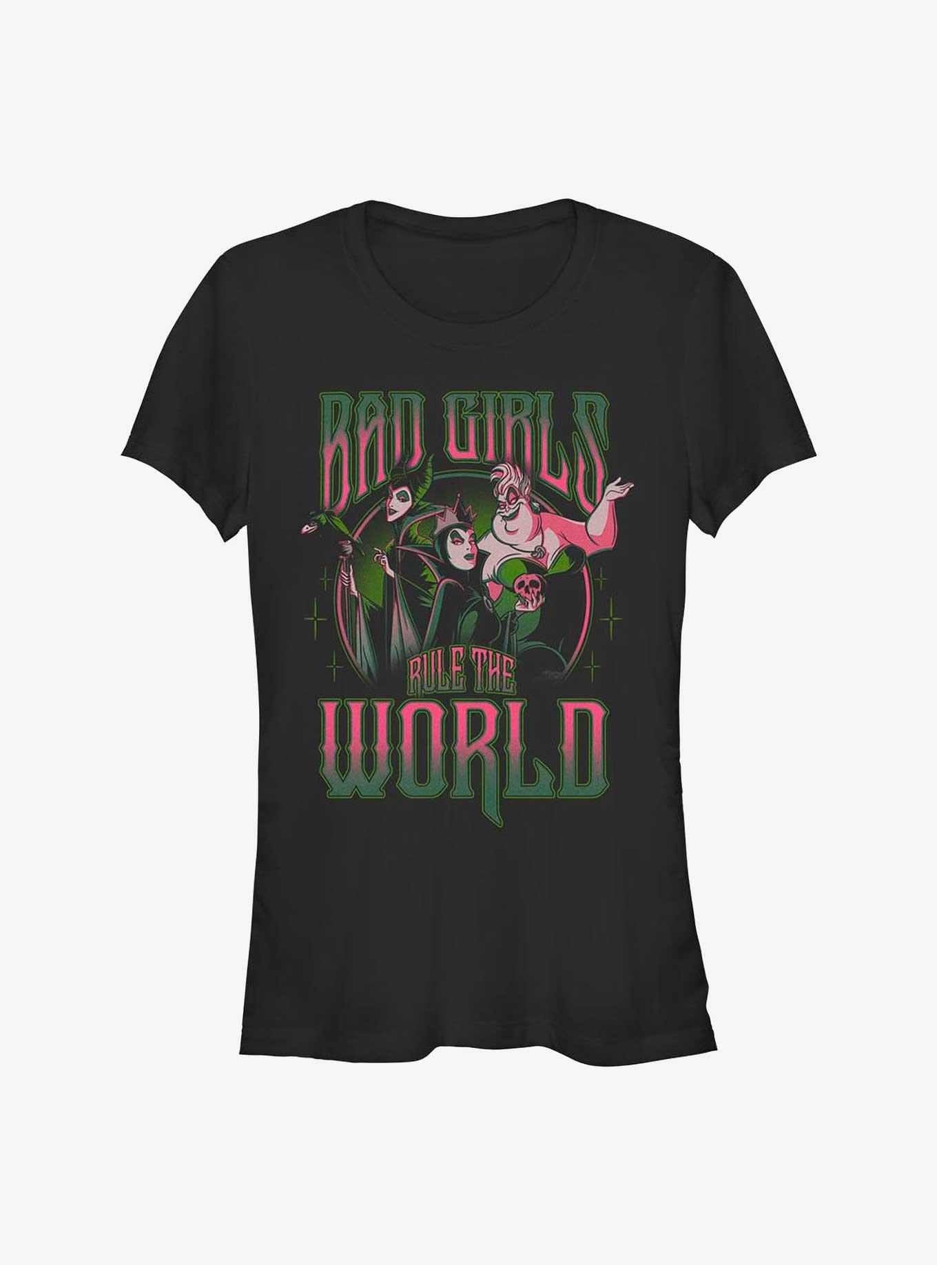 Disney Villains Bad Girls Rule Girls T-Shirt, , hi-res