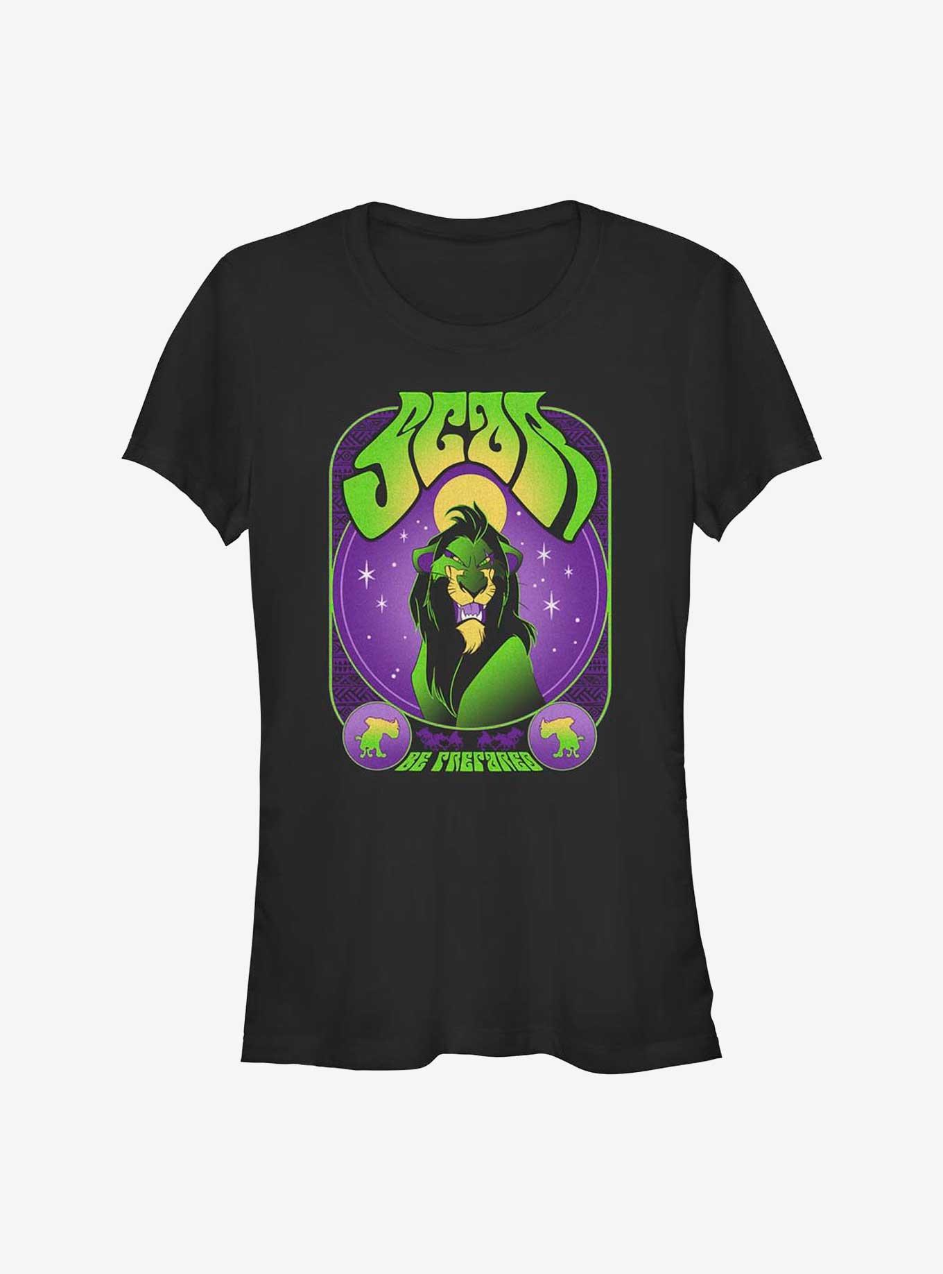 Disney Villains Scar Girls T-Shirt, BLACK, hi-res