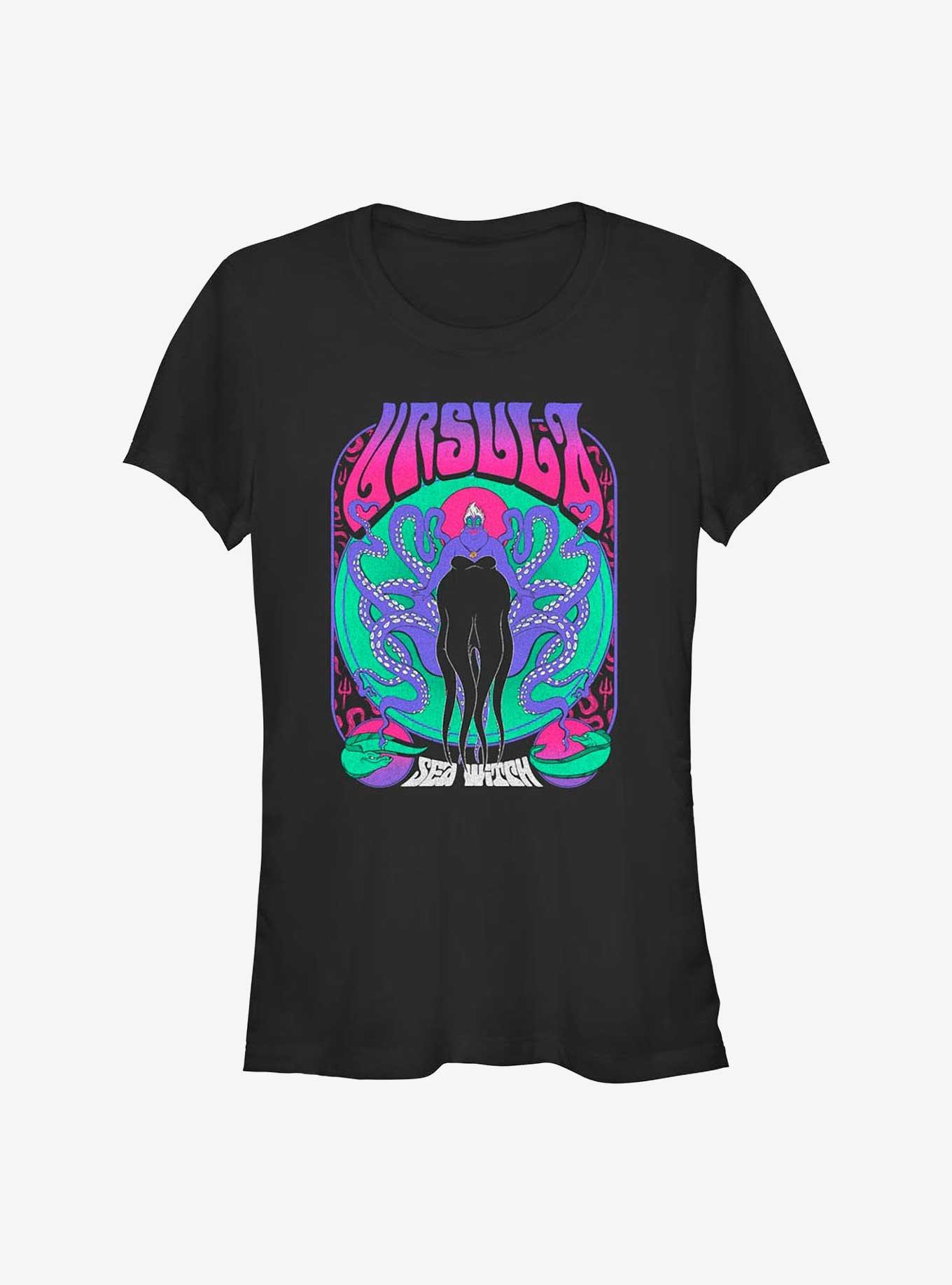 Disney Villains Ursula Girls T-Shirt, BLACK, hi-res