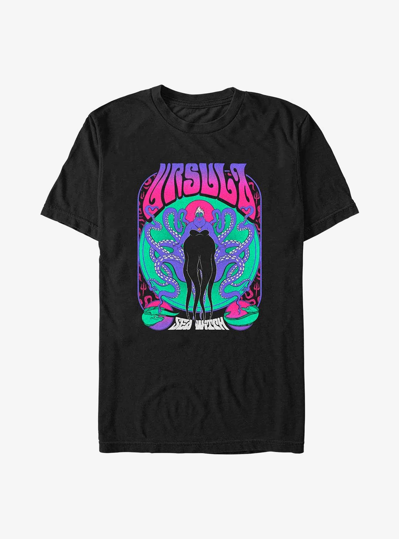 Disney Villains Ursula T-Shirt, BLACK, hi-res