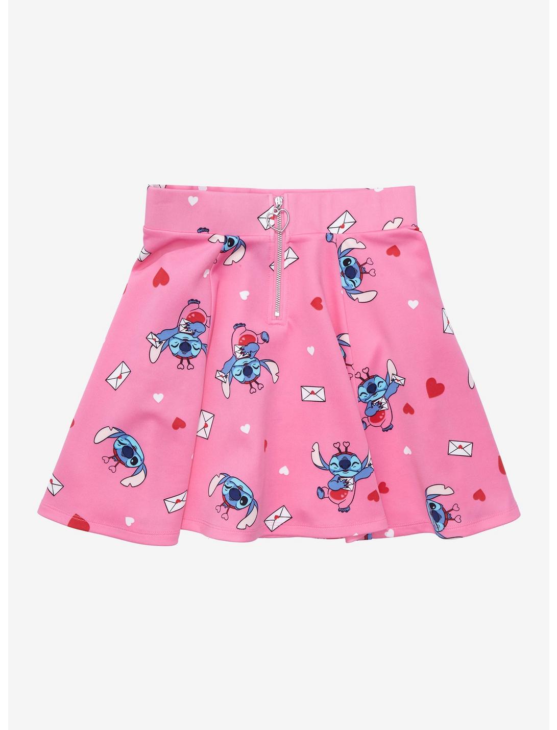 Her Universe Disney Lilo & Stitch Lovebug Skirt, MULTI, hi-res