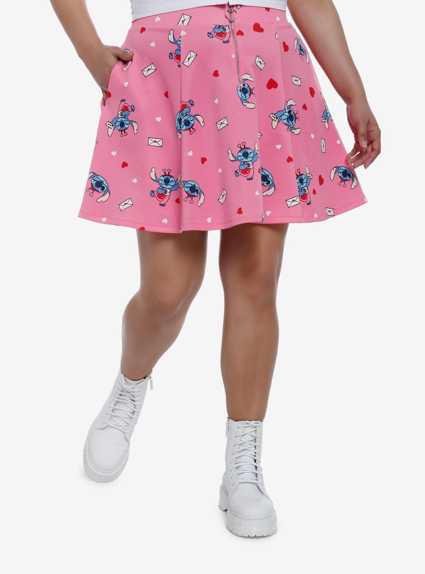 Disney Lilo & Stitch Cosplay Skater Dress Plus Size