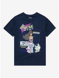 Disney Hercules Meg Magazine Cover T-Shirt - BoxLunch Exclusive, PURPLE, hi-res