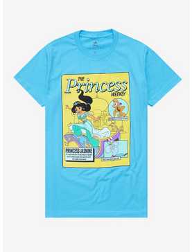 Disney Aladdin Princess Jasmine Magazine Cover Women's T-Shirt - BoxLunch Exclusive, , hi-res