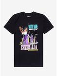 Disney The Hunchback of Notre Dame Esmeralda Magazine Cover T-Shirt - BoxLunch Exclusive, BLACK, hi-res
