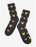 Pokémon Pokeball and Pikachu Crew Socks, , hi-res