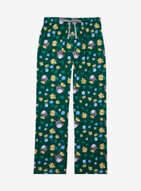 Studio Ghibli My Neighbor Totoro Floral Allover Print Sleep Pants - BoxLunch Exclusive 