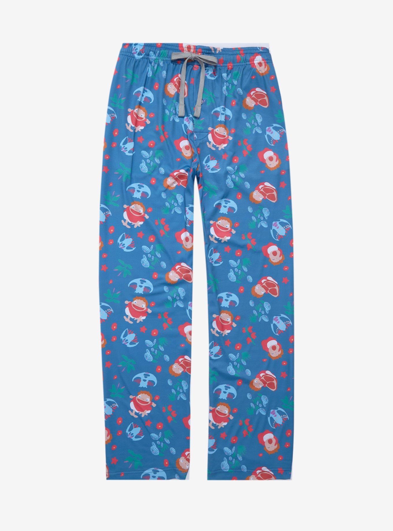 Studio Ghibli Ponyo Nautical Allover Print Sleep Pants - BoxLunch Exclusive