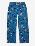 Studio Ghibli My Neighbor Totoro Mei Icons Allover Print Sleep Pants - BoxLunch Exclusive, BLUE, hi-res