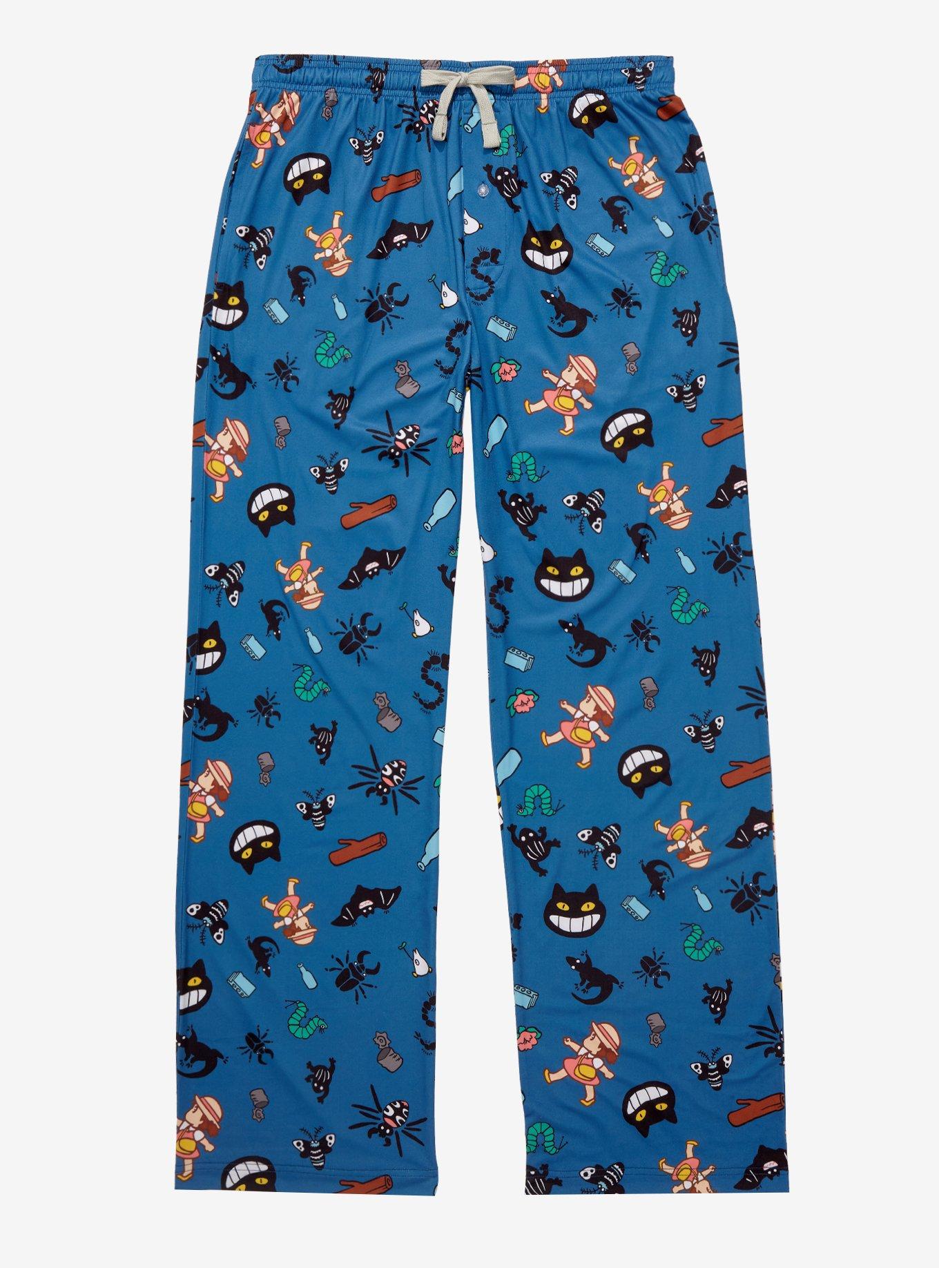 Studio Ghibli Howl's Moving Castle Calcifer Floral Allover Print Sleep Pants  - BoxLunch Exclusive